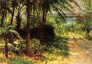 Albert Bierstadt Tropical Landscape Sweden oil painting artist
